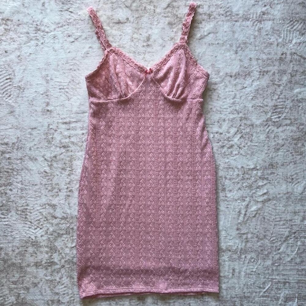 No boundaries dusty rose mini dress